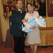 Крещение детей алтарников Антона и Павла