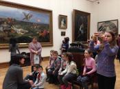 Учащиеся Воскресной школы посетили Третьяковскую галерею