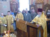 Панихида по погибшим в авиакатастрофе на Синайском полуострове