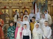 Выступление учеников Воскресной школы при храме Живоначальной Троицы в Остафьеве