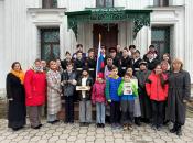 Торжественная передача военных реликвий в музей Воскресной школы