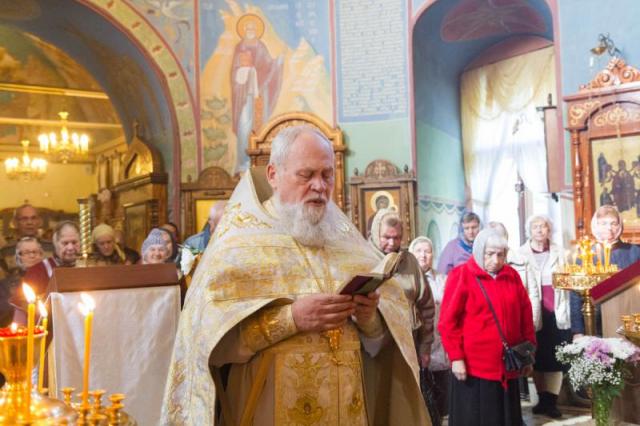 Праздник Вознесения Господня в храме Троицы Живоначальной в Остафьеве